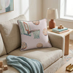 Pink Basketball Hoop Throw Pillow - Hillcroft Home