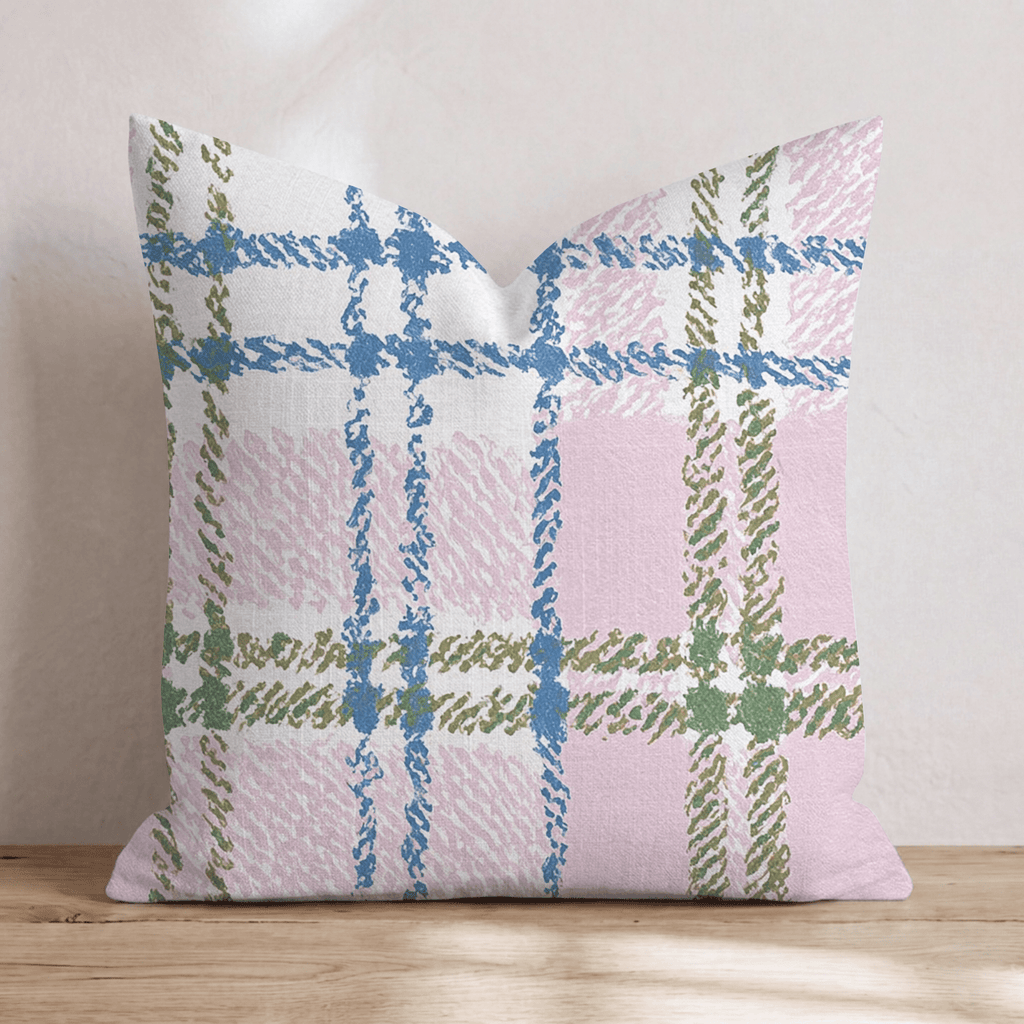 Pink Bliss Throw Pillow - Hillcroft Home