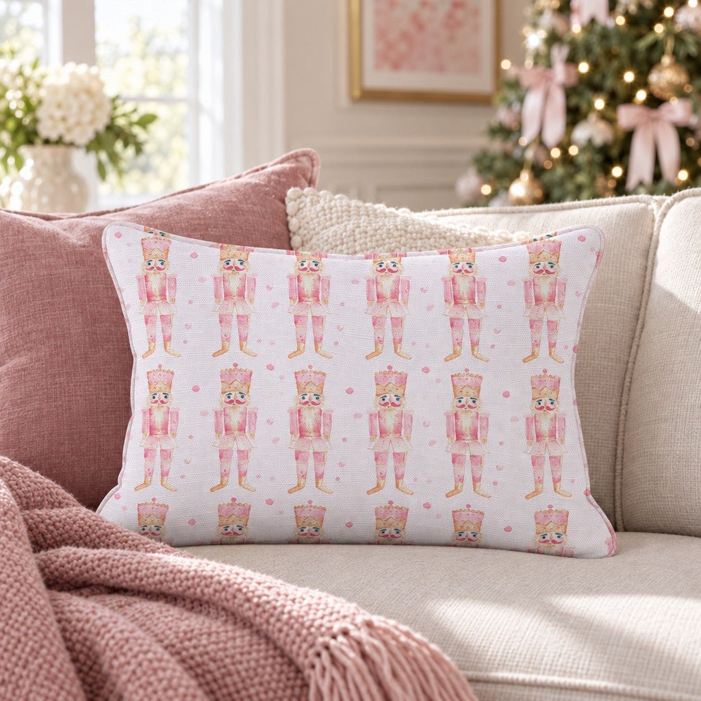 Pink Drum Major Throw Pillow throw pillow - Hillcroft Home