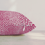 Pink Jungle Throw Pillow throw pillow - Hillcroft Home