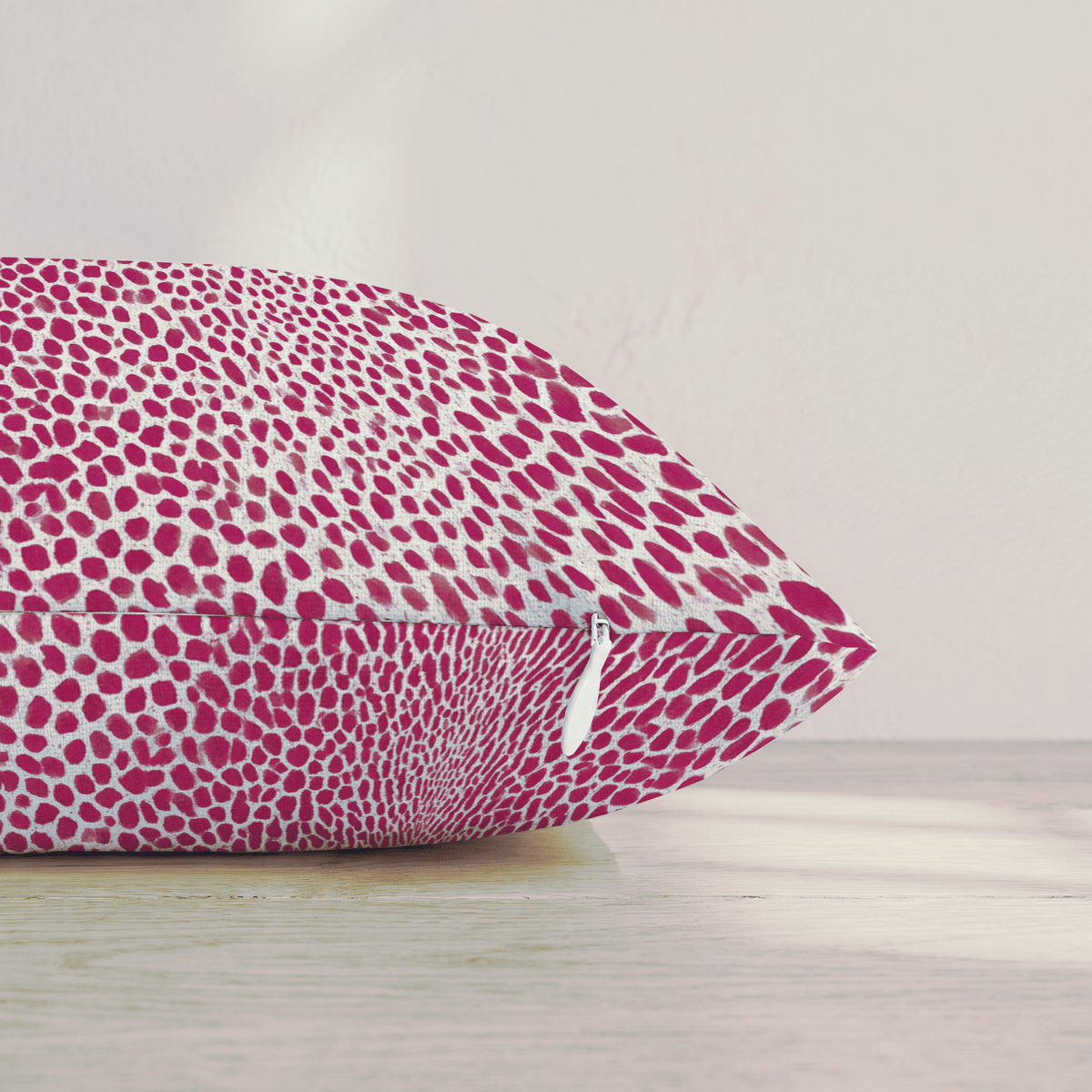 Pink Jungle Throw Pillow throw pillow - Hillcroft Home