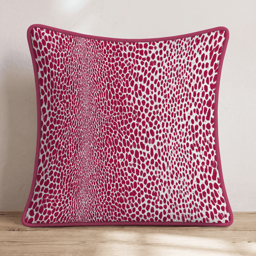 Pink Jungle Throw Pillow - Hillcroft Home