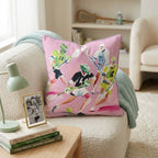 Pink Lacrosse Game Throw Pillow - Hillcroft Home
