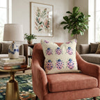 Pink Ladies Throw Pillow - Hillcroft Home