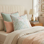 Pink Pegasus Floral Throw Pillow - Hillcroft Home