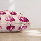 Pink Pumpkins Throw Pillow - Hillcroft Home