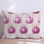 Pink Pumpkins Throw Pillow - Hillcroft Home