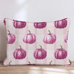 Pink Pumpkins Throw Pillow - Hillcroft Home