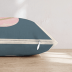 Pink Saturn Throw Pillow - Hillcroft Home