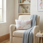 Pink Strollers Throw Pillow - Hillcroft Home