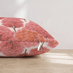 Pink Sunset Trees Throw Pillow - Hillcroft Home