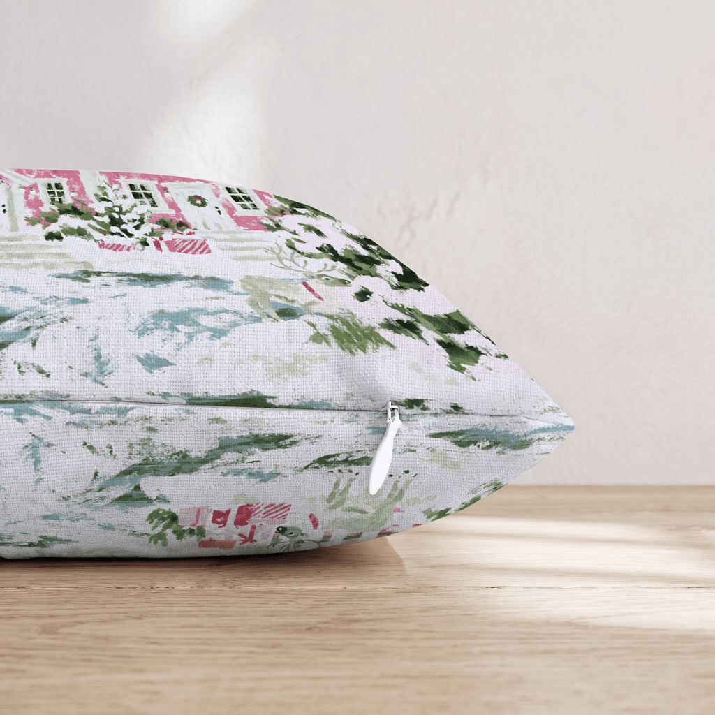 Pink Workshop Throw Pillow - Hillcroft Home