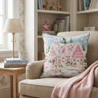 Pink Workshop Throw Pillow - Hillcroft Home