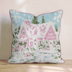 Pink Workshop Throw Pillow - Hillcroft Home