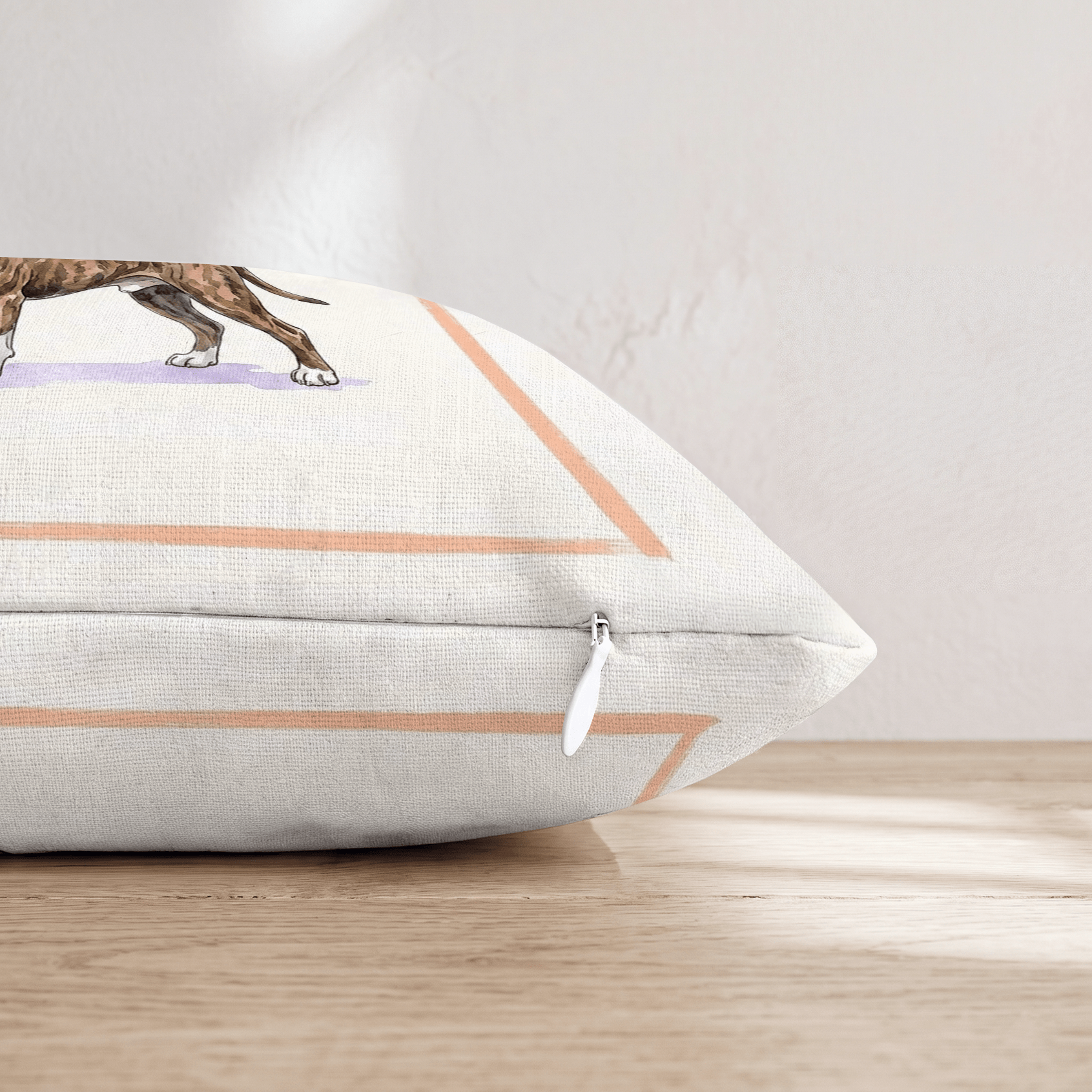 Pit Bull Coffee Throw Pillow - Hillcroft Home