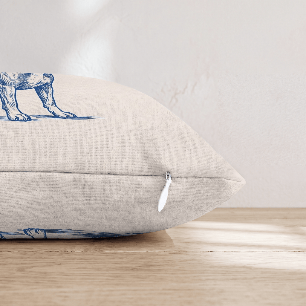 Pit Bull Pickleball Throw Pillow - Hillcroft Home