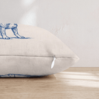 Pit Bull Pickleball Throw Pillow - Hillcroft Home