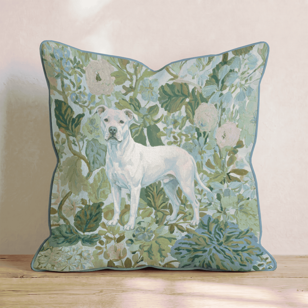 Pitbull Power Throw Pillow - Hillcroft Home