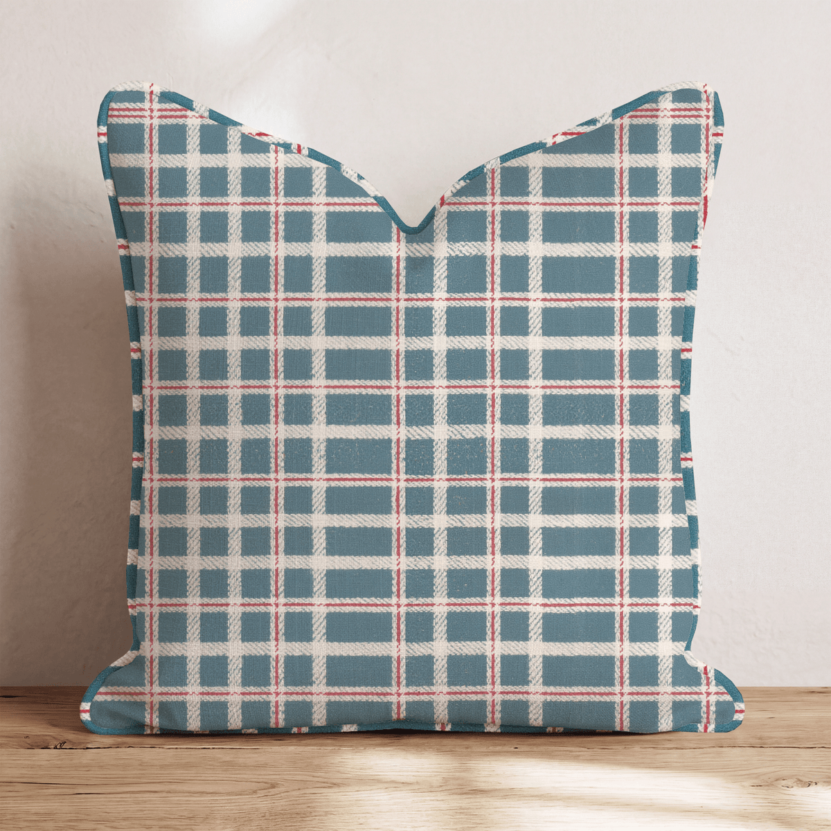 Plaid & Plush Throw Pillow throw pillow - Hillcroft Home