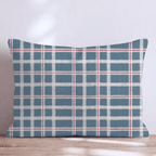 Plaid & Plush Throw Pillow throw pillow - Hillcroft Home