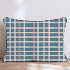 Plaid & Plush Throw Pillow throw pillow - Hillcroft Home