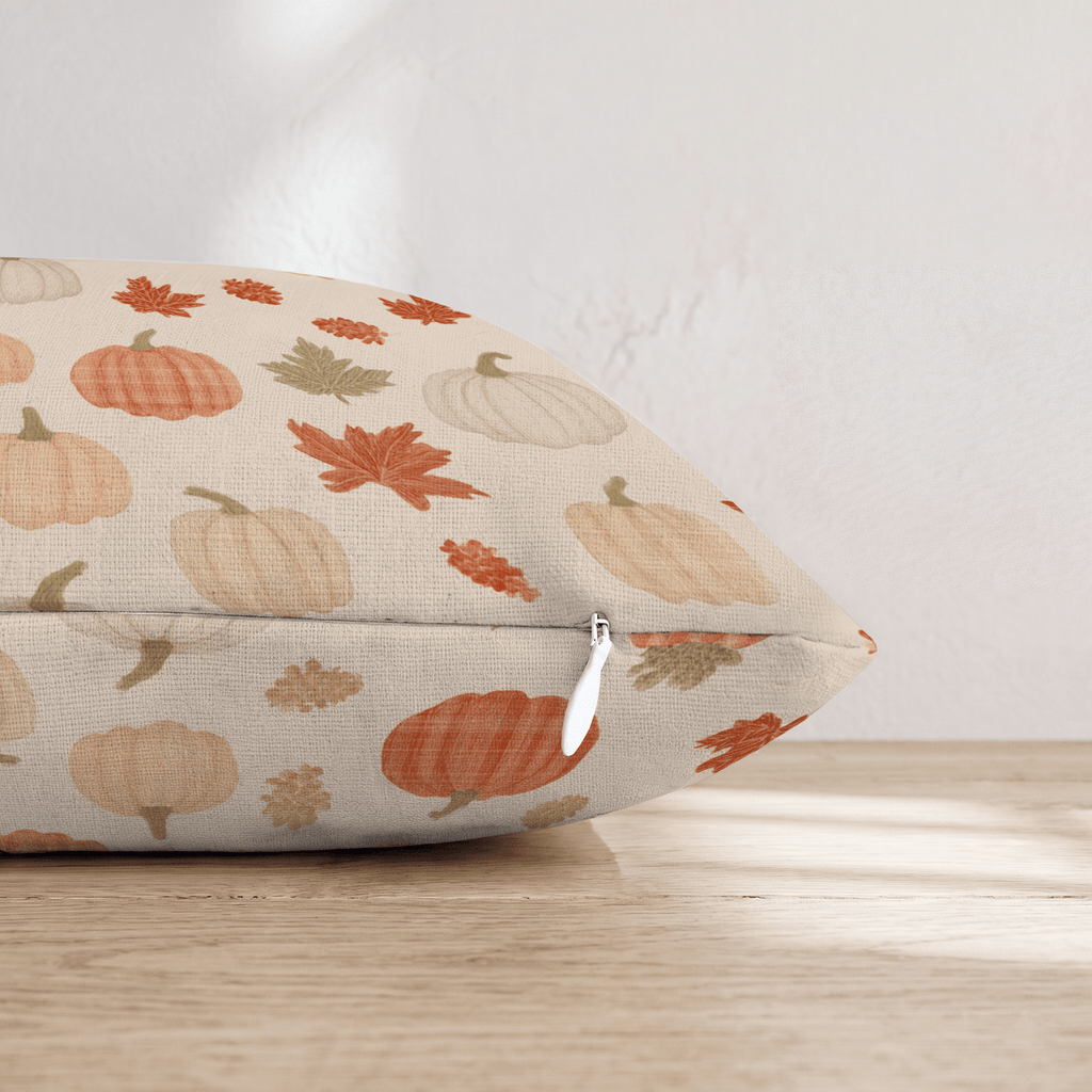 Plaid Pumpkin Scatter Throw Pillow - Hillcroft Home