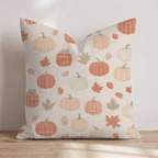 Plaid Pumpkin Scatter Throw Pillow - Hillcroft Home
