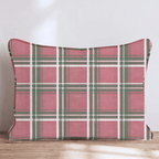 Plaid Tidings Throw Pillow throw pillow - Hillcroft Home