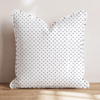 Plain Jane Micro Dots Throw Pillow - Hillcroft Home