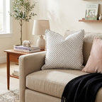 Plain Jane Micro Dots Throw Pillow - Hillcroft Home