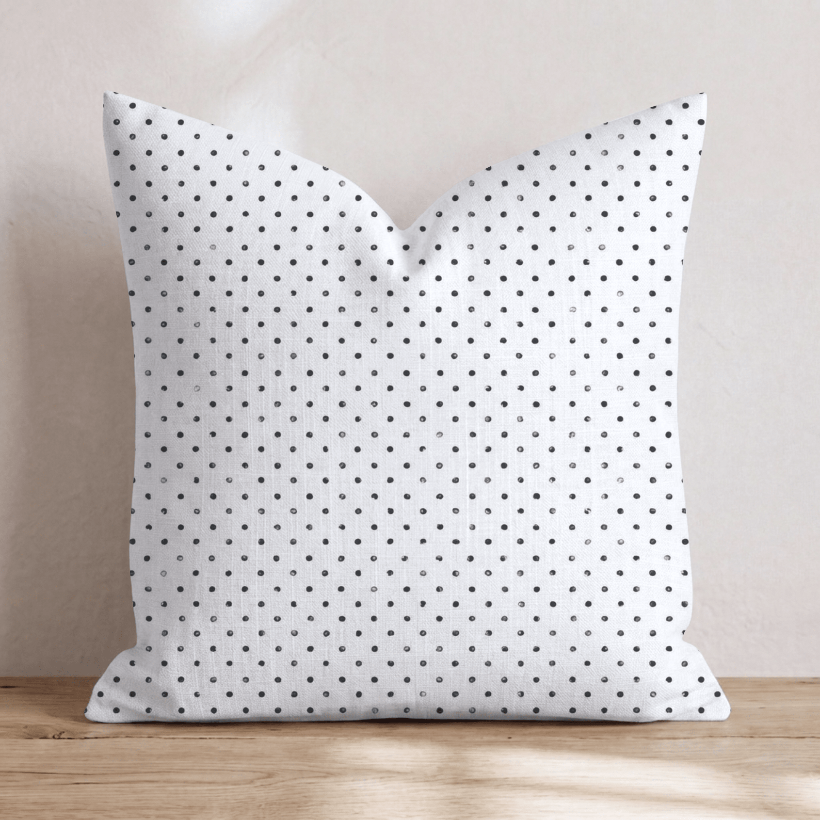 Plain Jane Micro Dots Throw Pillow - Hillcroft Home