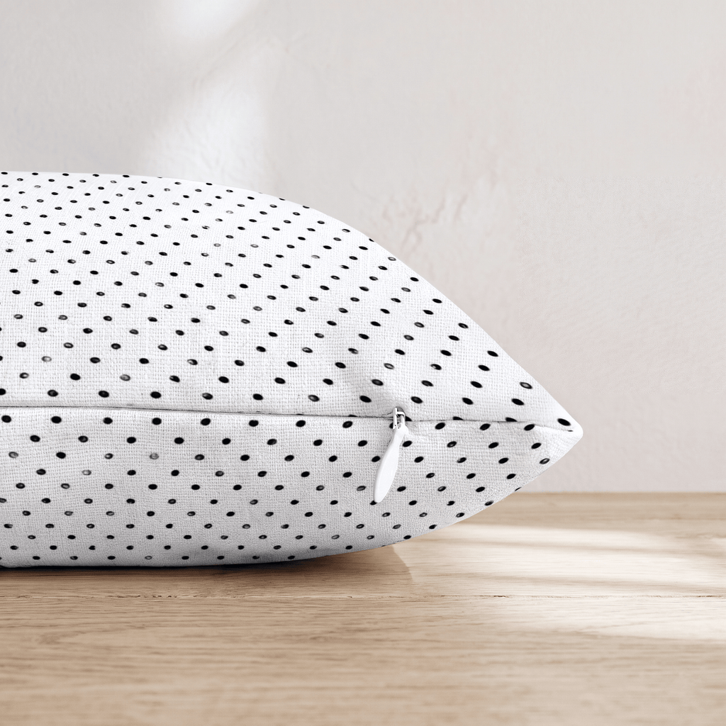 Plain Jane Micro Dots Throw Pillow - Hillcroft Home