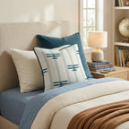 Planes & Stripes Throw Pillow - Hillcroft Home