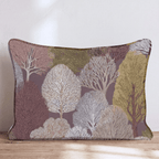 Plum Trees Throw Pillow - Hillcroft Home