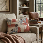 Pointer in the Pines Throw Pillow - Hillcroft Home