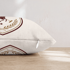 Polo Crest Throw Pillow - Hillcroft Home
