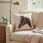 Polo Equine Throw Pillow - Hillcroft Home