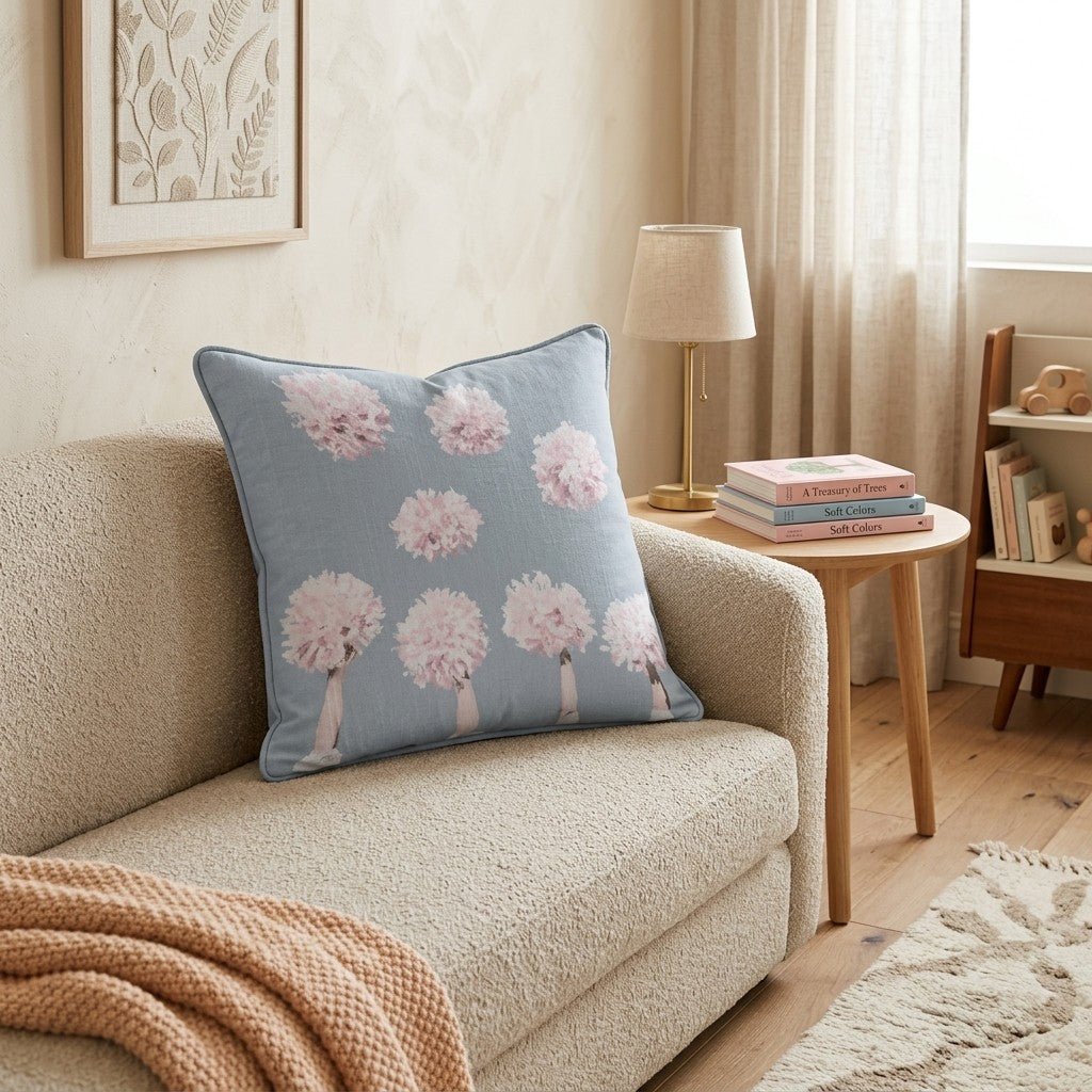 Pom Pom Celebration Throw Pillow - Hillcroft Home