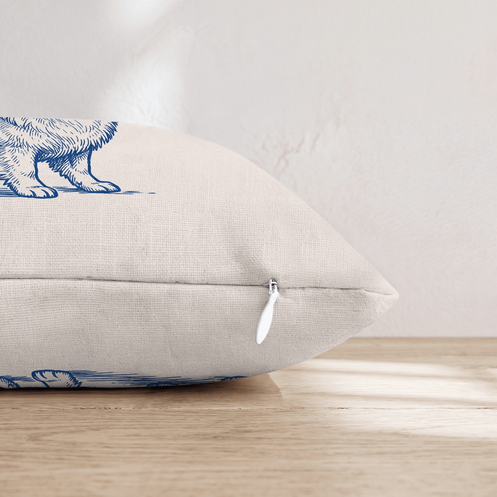 Pomeranian Pickleball Throw Pillow - Hillcroft Home