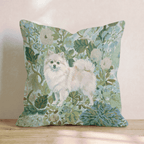 Pomeranian Power Throw Pillow - Hillcroft Home