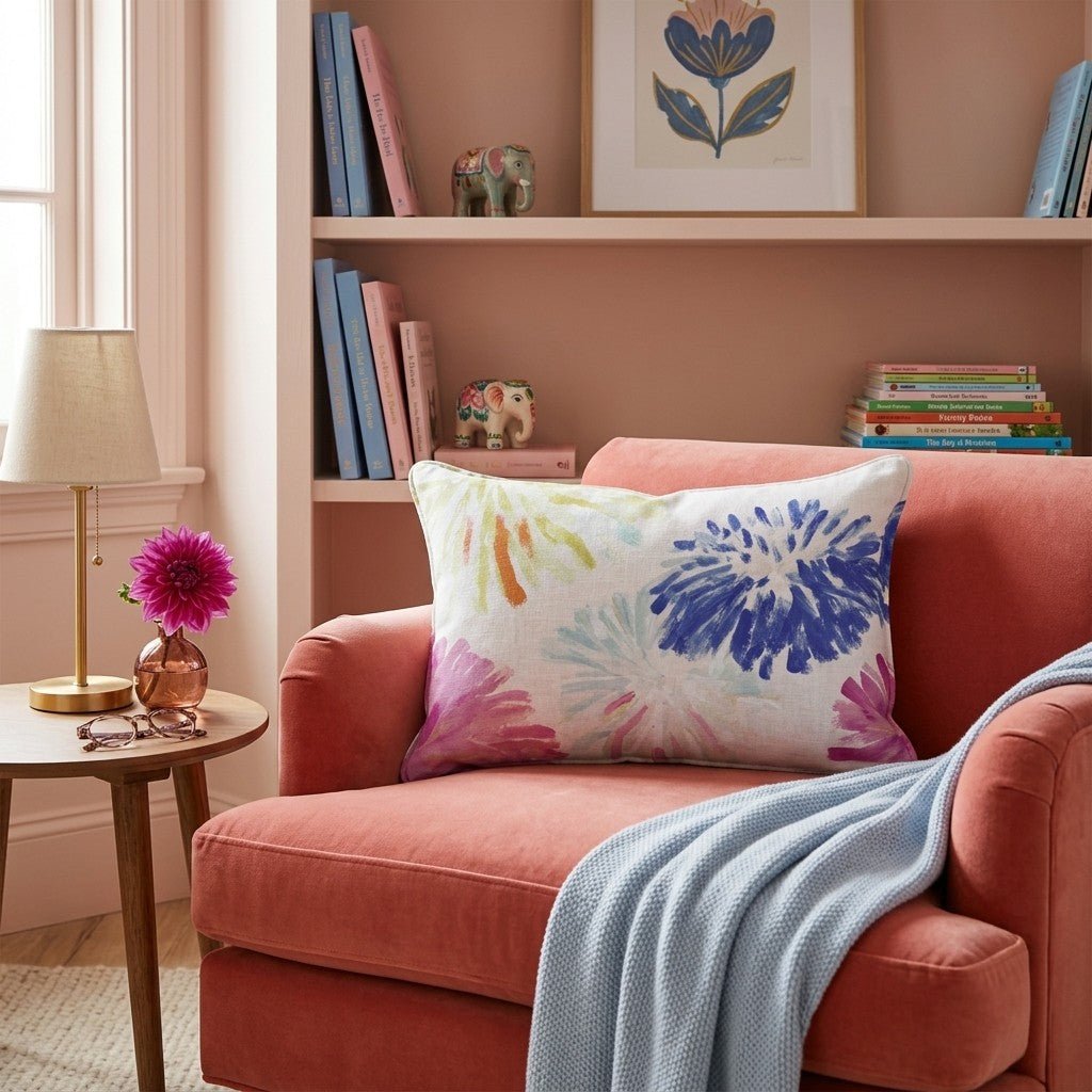PomPoms Throw Pillow - Hillcroft Home