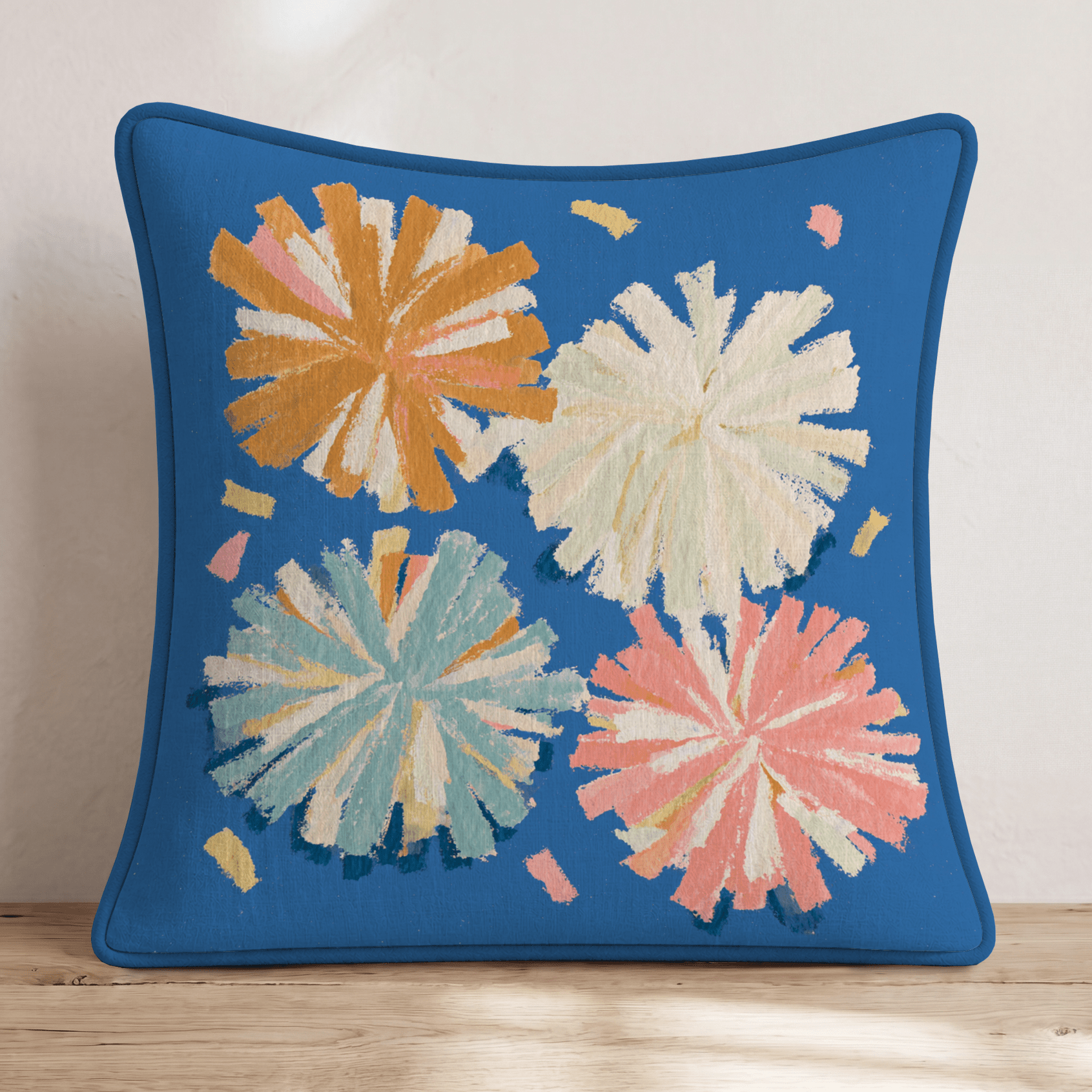 Poms for Days Throw Pillow - Hillcroft Home