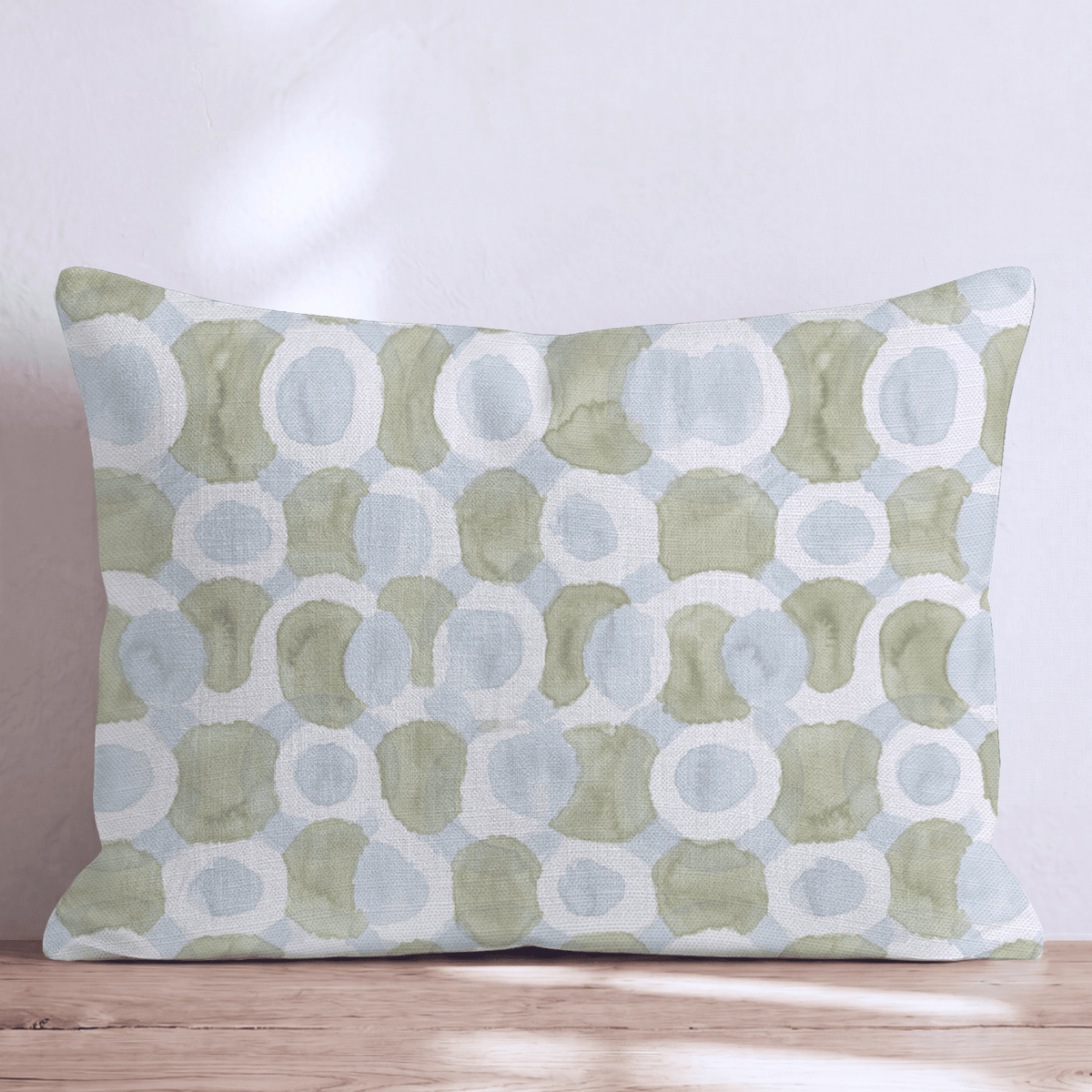 Pond Pebble Throw Pillow throw pillow - Hillcroft Home