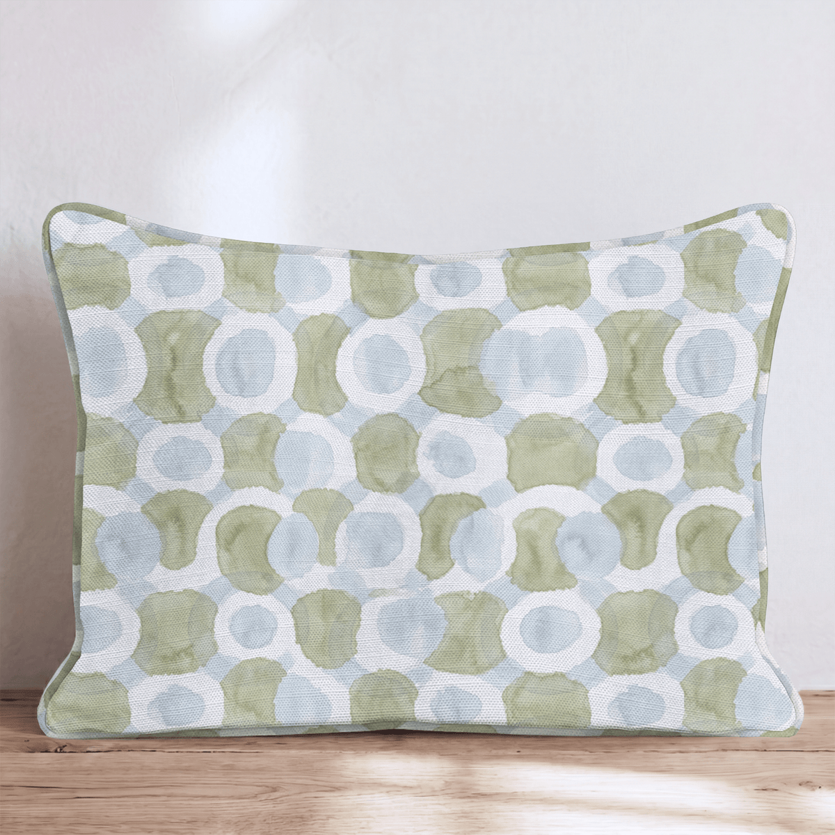 Pond Pebble Throw Pillow throw pillow - Hillcroft Home