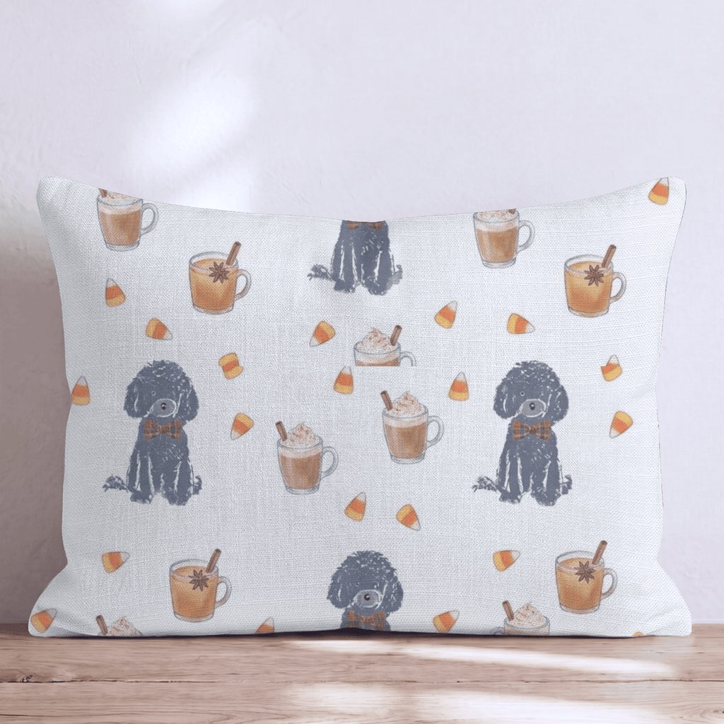 Poodle Sweet Treats Throw Pillow - Hillcroft Home