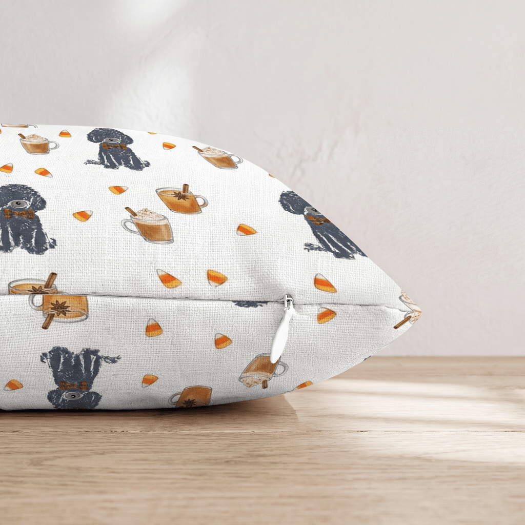 Poodle Sweet Treats Throw Pillow - Hillcroft Home