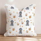 Poodle Sweet Treats Throw Pillow - Hillcroft Home
