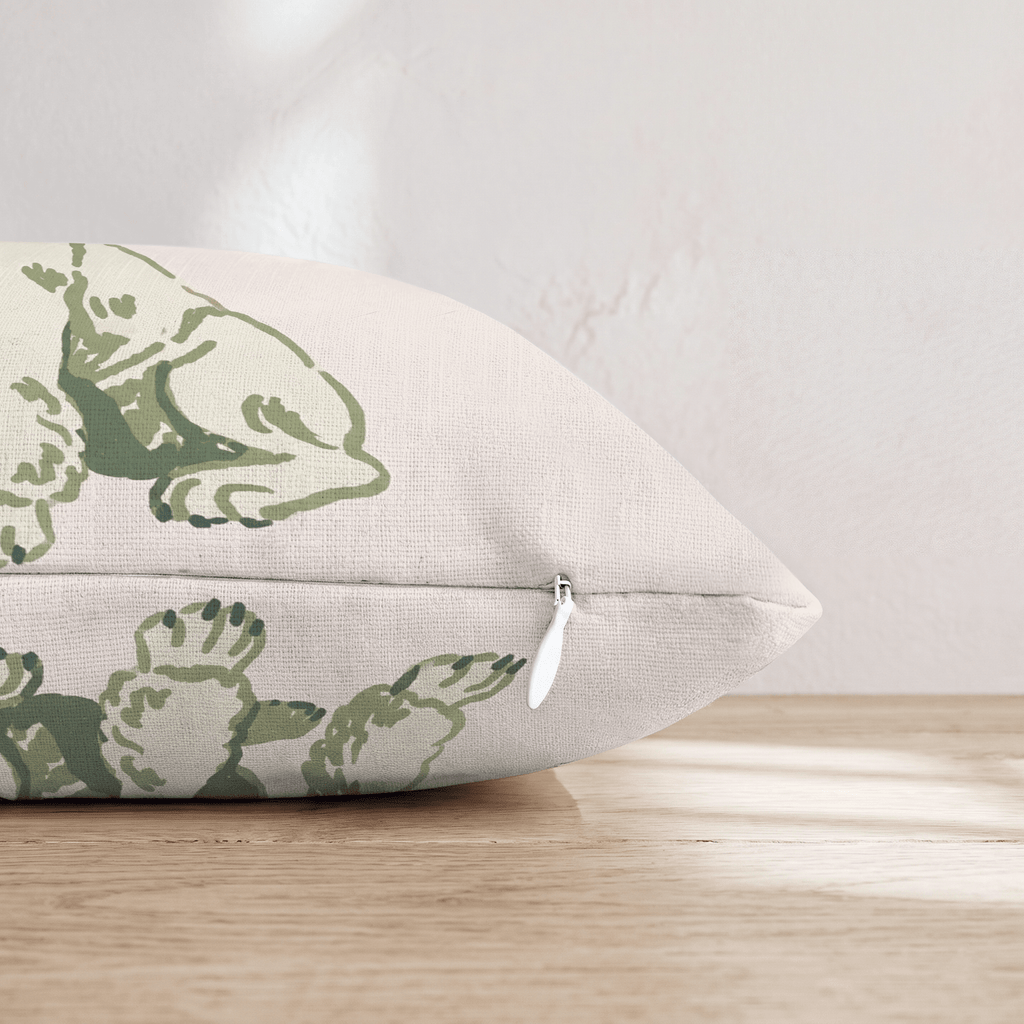 Poodle Throw Pillow - Hillcroft Home