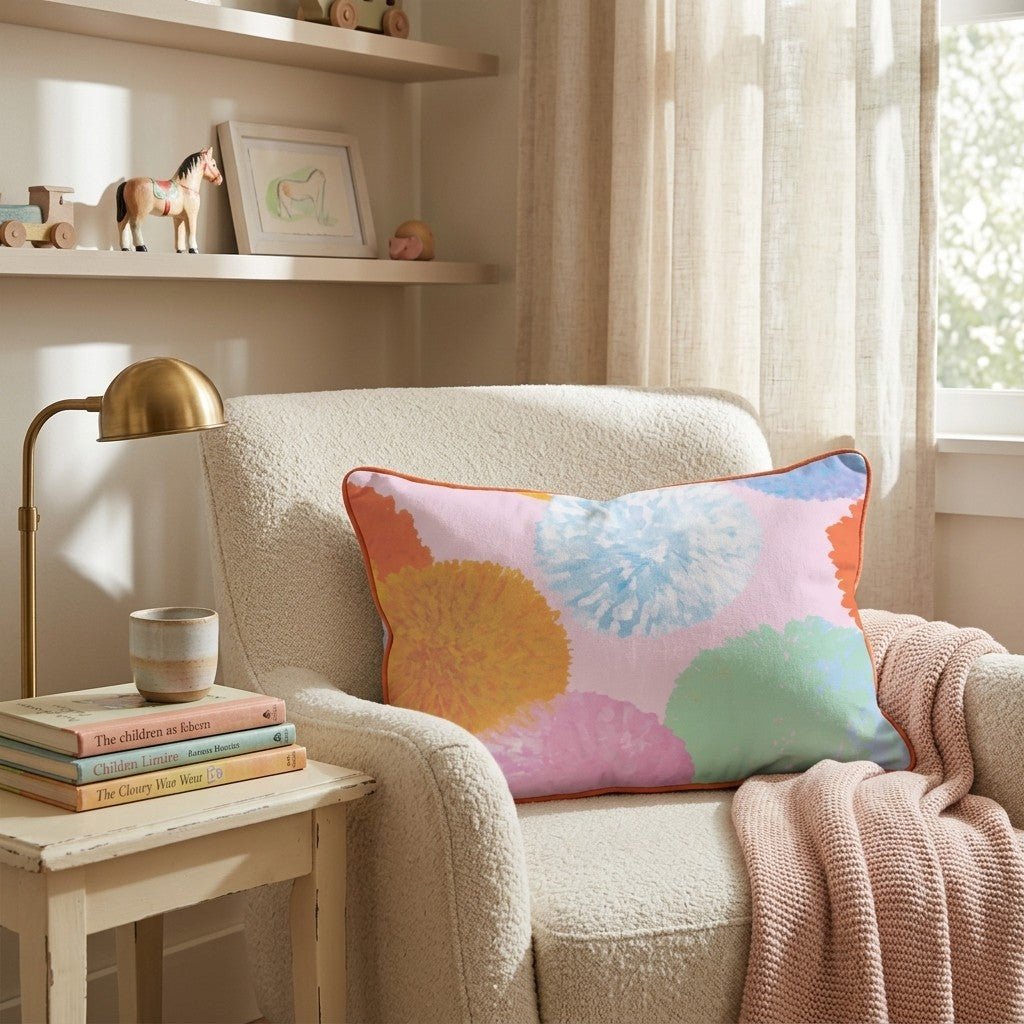 Poof and Fluff Throw Pillow - Hillcroft Home