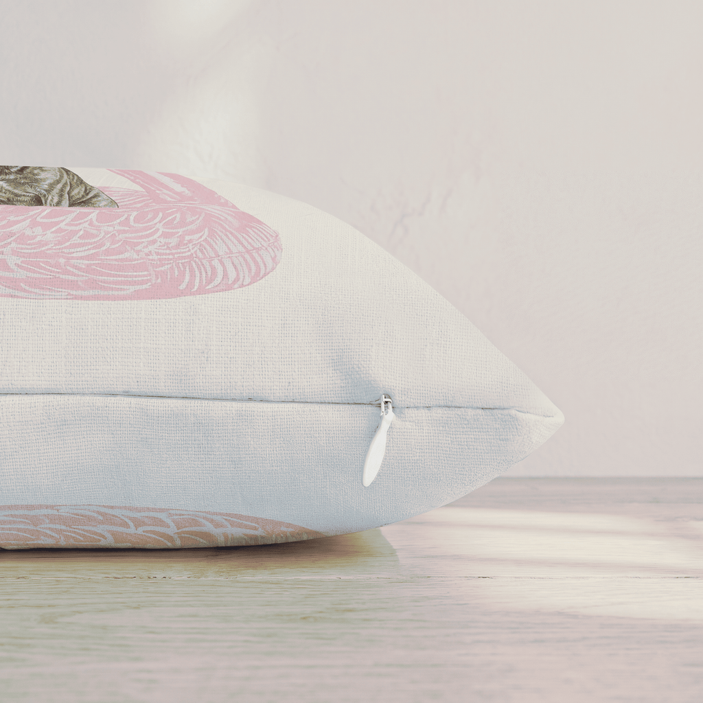 Pool Day French Bulldog Throw Pillow throw pillow - Hillcroft Home